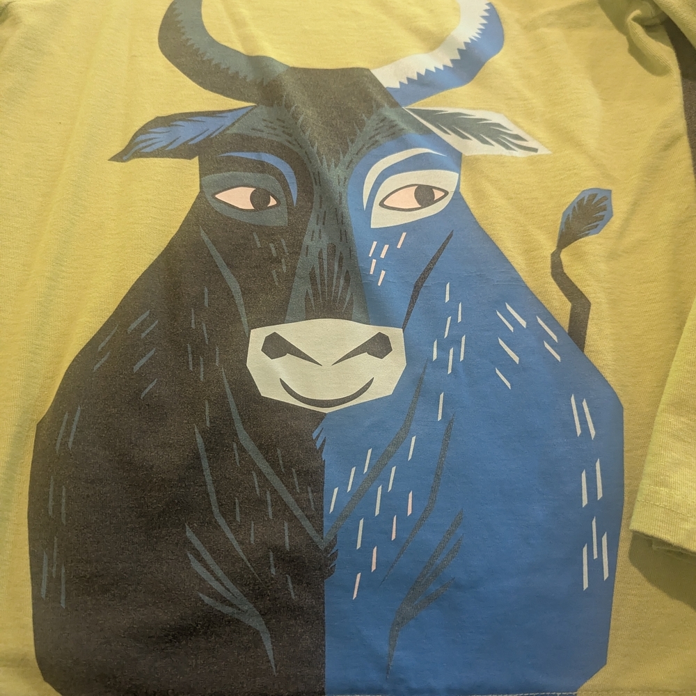 Tea Collection Big Blue Ox Shirt - Picture 2 of 3